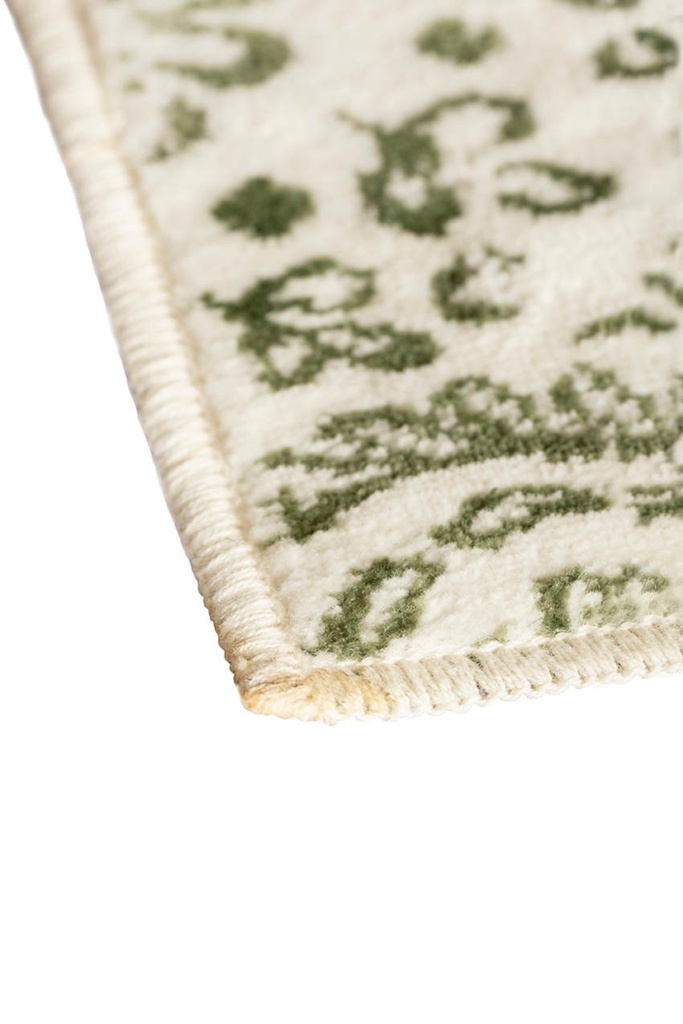 Viscose Silver Green Rug Flooring Depot